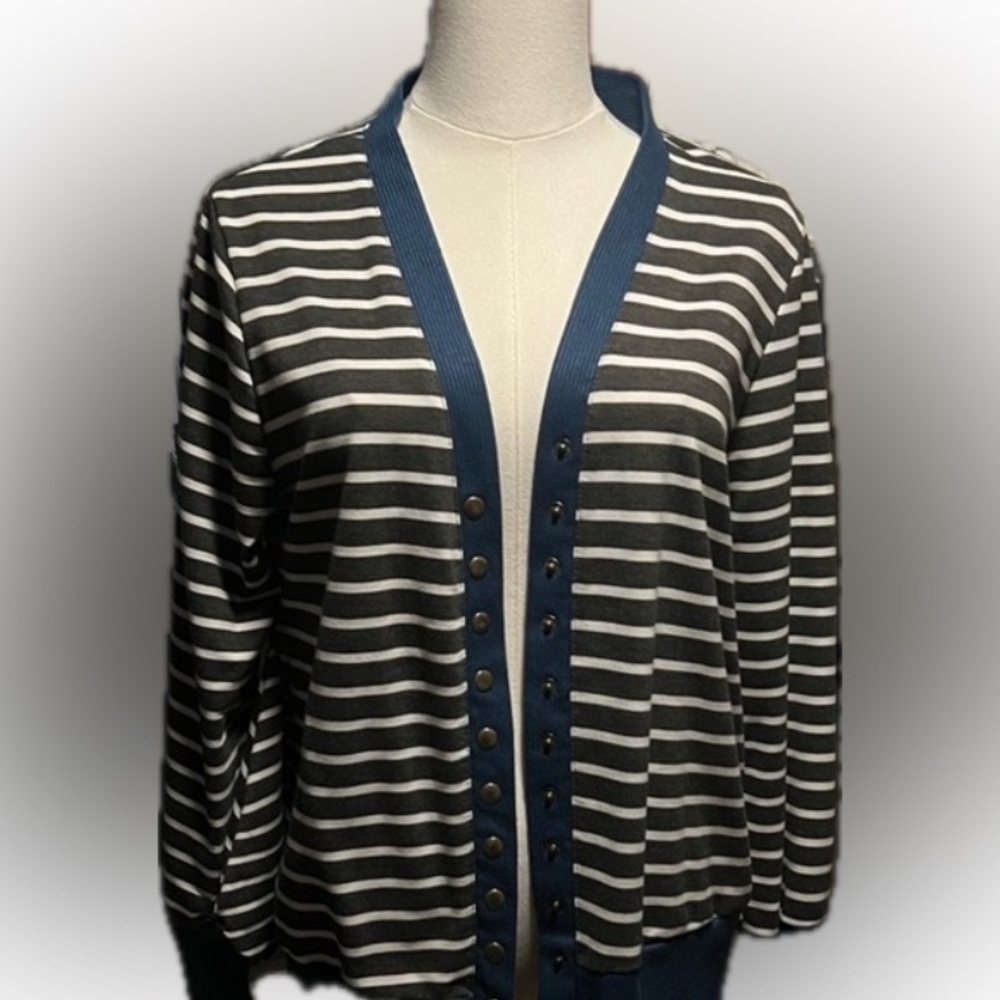 Striped Cardigan